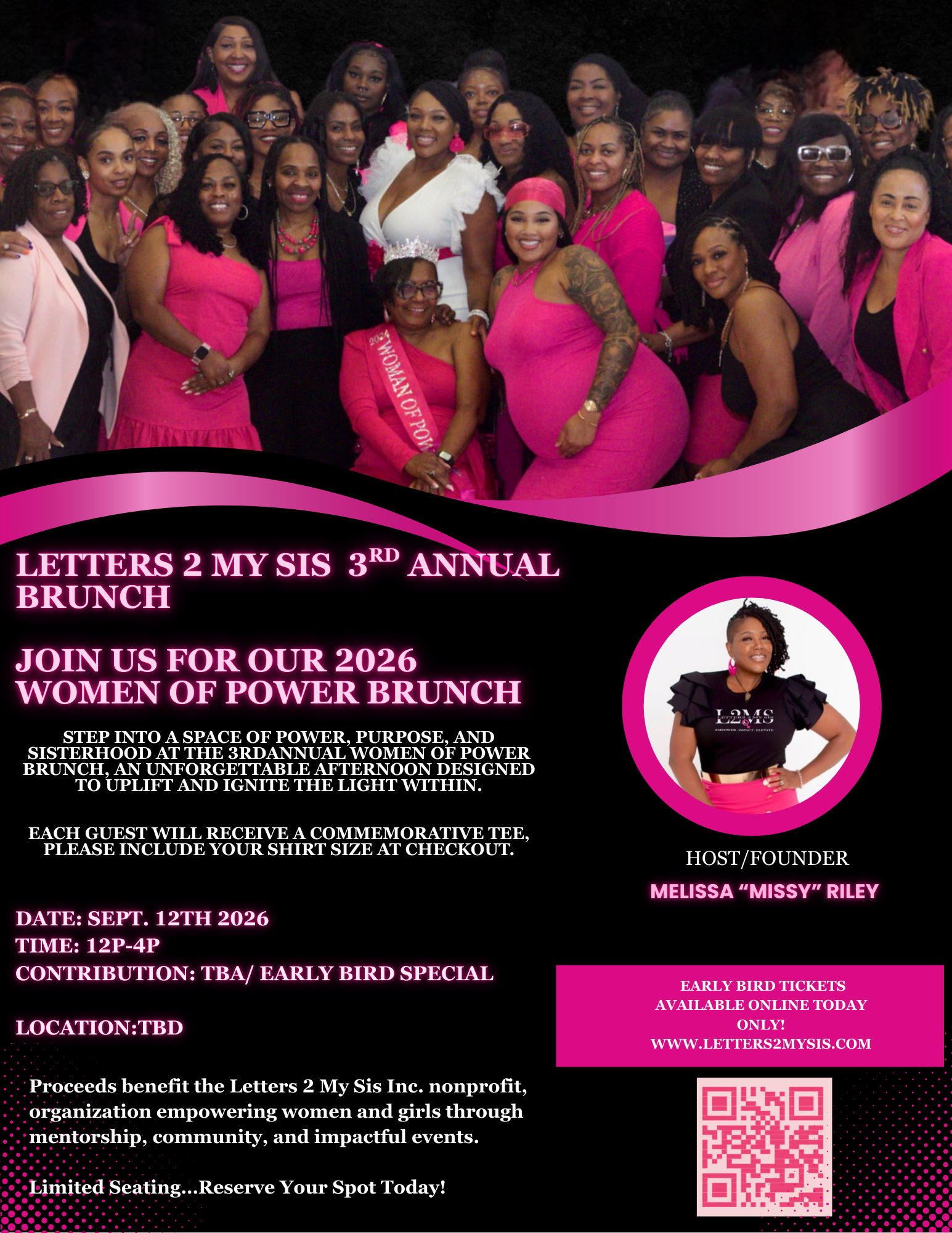 2026 WOMEN OF POWER BRUNCH PRE-SALE