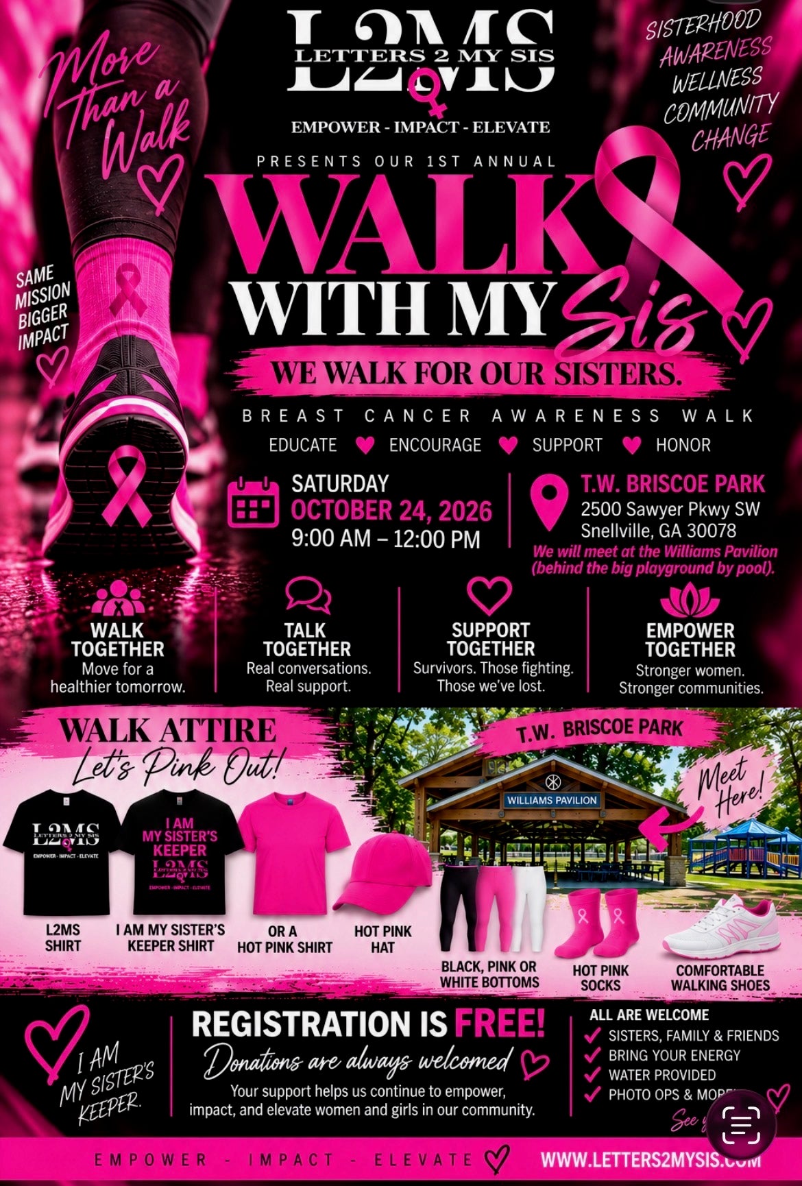 2026 L2MS BREAST CANCER WALK